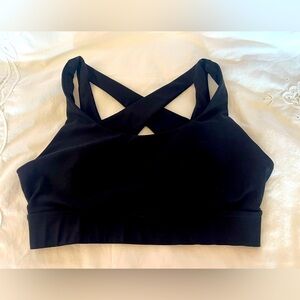Barely Worn Energy Zone Black Medium Sized Sports Bra